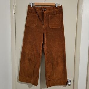 Velvet Heart Women's Wide Leg Brown Pants